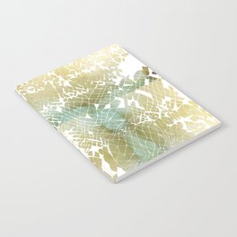 Fractured Gold Notebook