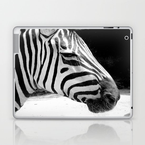 b&w zebra Laptop & iPad Skin