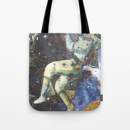 digital astronaut, vintage, space, galaxy, astronomy Tote Bag