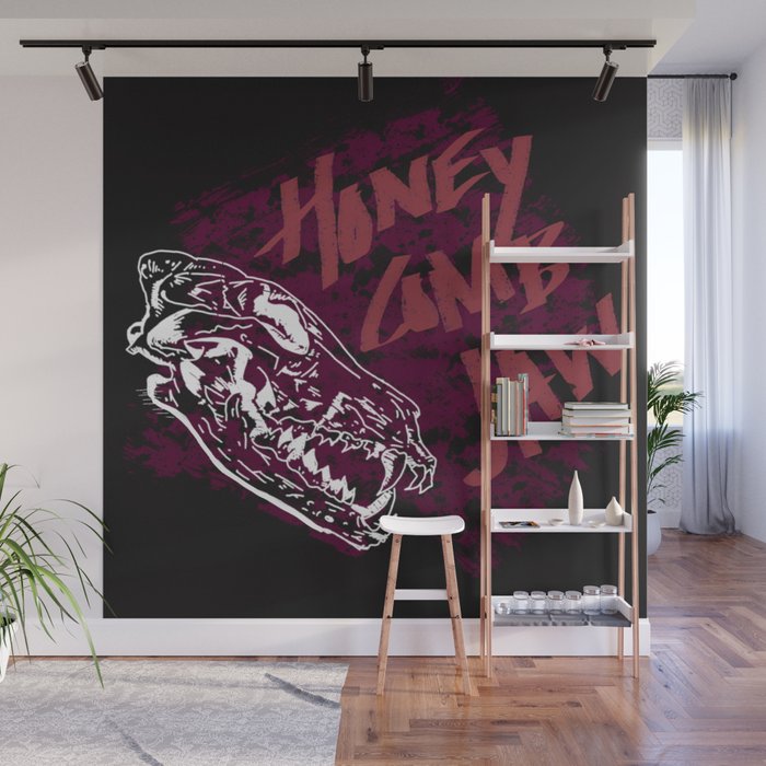 Honeycomb jaw Wall Mural