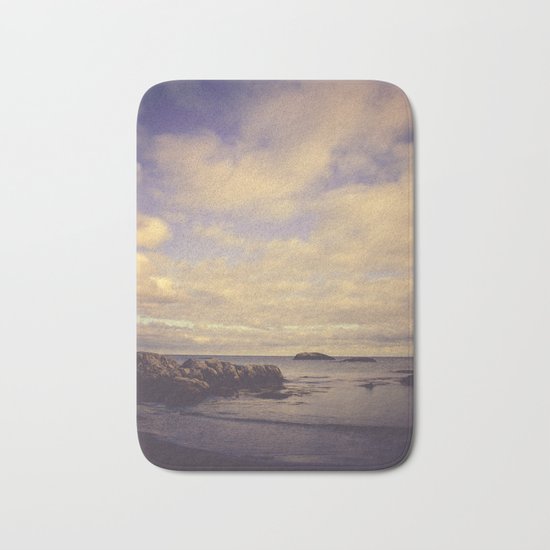 Her Dreams Stretched as Far as the Sea Was Wide Bath Mat