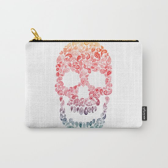 Death By Paisley Carry-All Pouch
