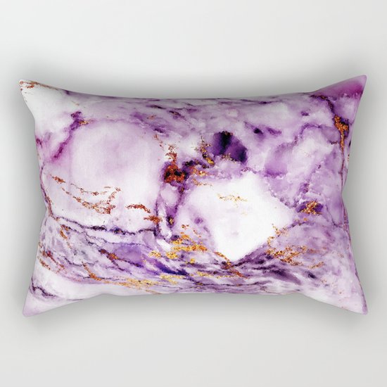 Marble Effect #2 Rectangular Pillow