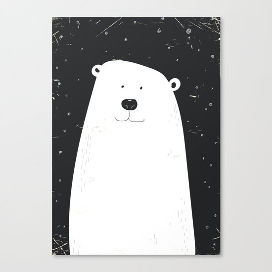 Polar bear Canvas Print