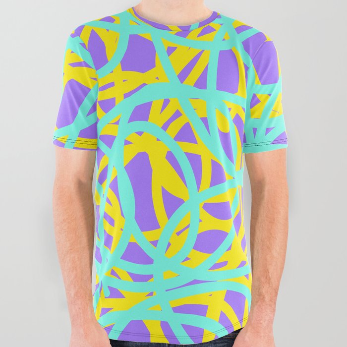 Yoga top graphic tees