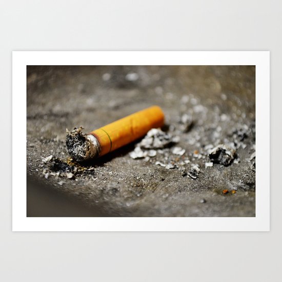 Nicotine - II Art Print