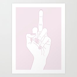 Middlefinger Art Prints For Any Decor Style Society6