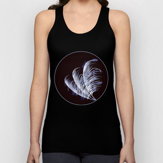 Tropical silhouette Unisex Tank Top