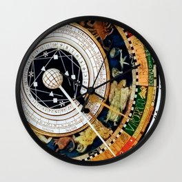 Zodiac Astronomical Clock Compass Wall Clock