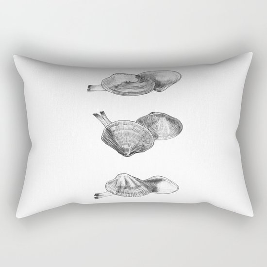 Bivalvia serie 2 Rectangular Pillow