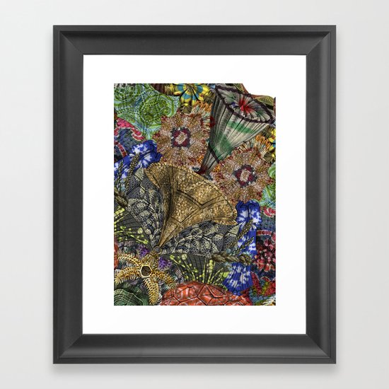 Psychedelic Botanical 4 Framed Art Print