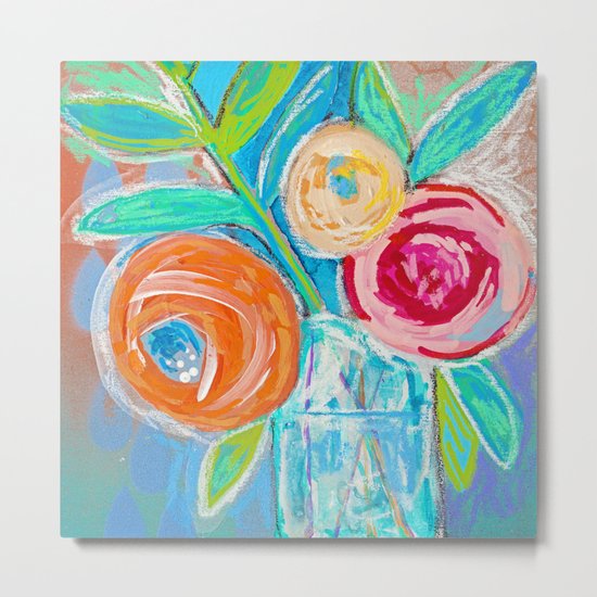 floral no.09 Metal Print