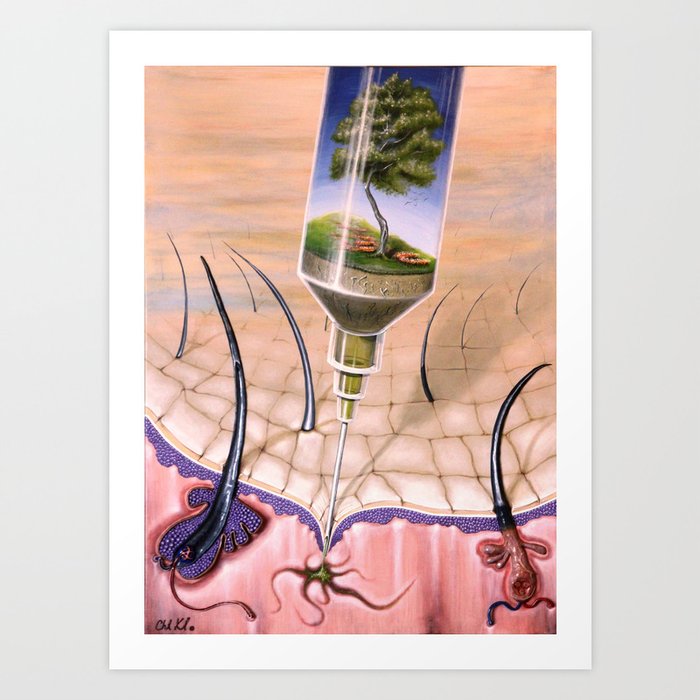 "Syringe" Art Print