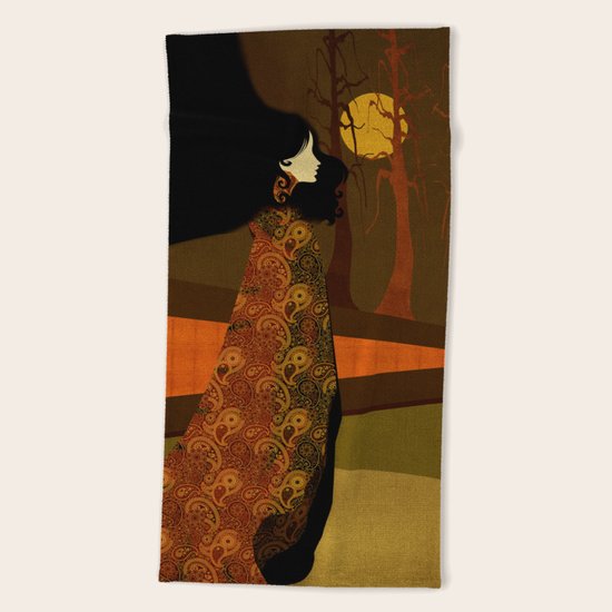 Eleanor. Beach Towel