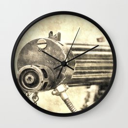 Vickers Machine Gun Vintage Wall Clock