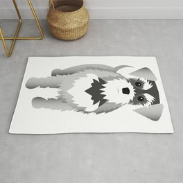 Miniature Schnauzer Area & Throw Rug