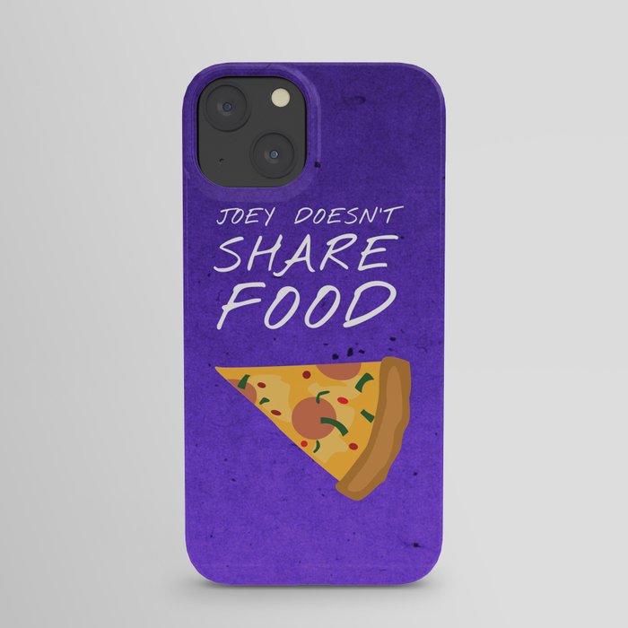 Friends 20th - Joey Doesn't Share Food iPhone Case