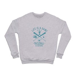 Baseball Baseballer Softball Gift Crewneck Sweatshirt