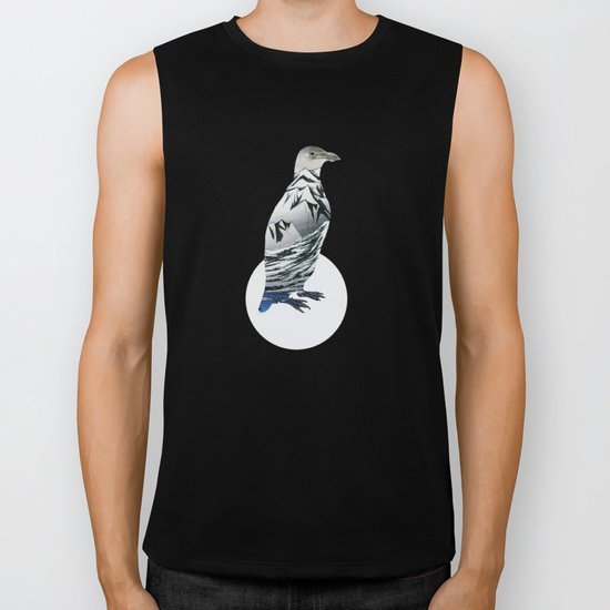 Penguin Polka Biker Tank
