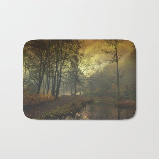 mystical pond Bath Mat
