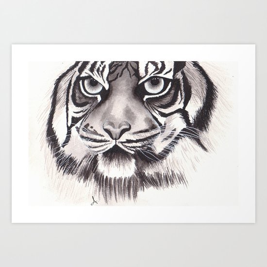 Felino Art Print