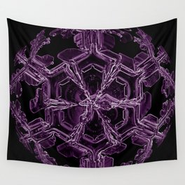 Water Turns Amethyst Wall Tapestry