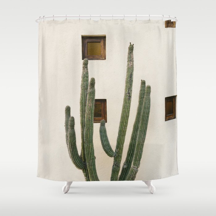 Cabo Cactus IX Shower Curtain