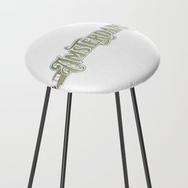 Amsterdam and boat Counter Stool