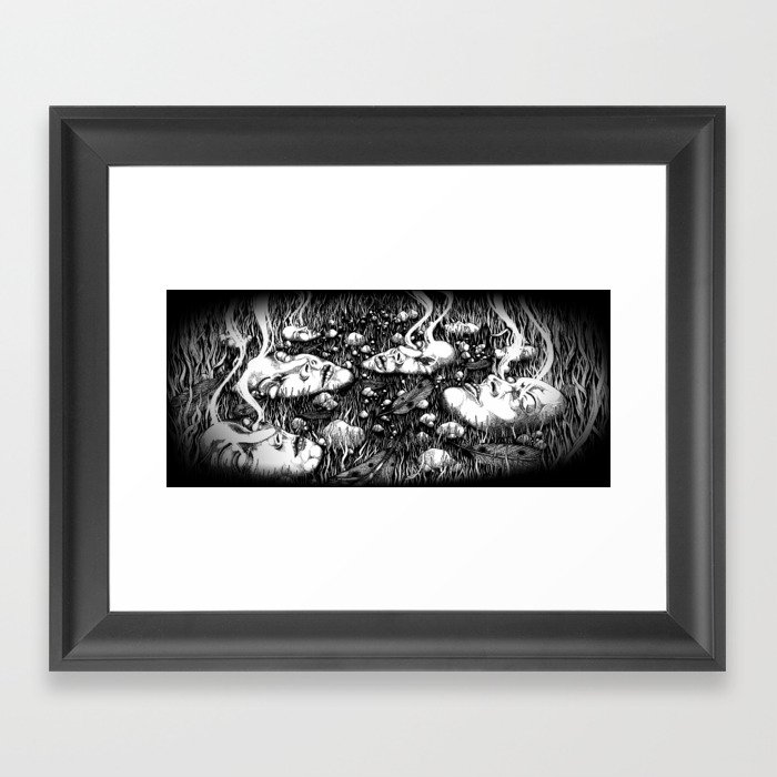 Submerged Framed Art Print
