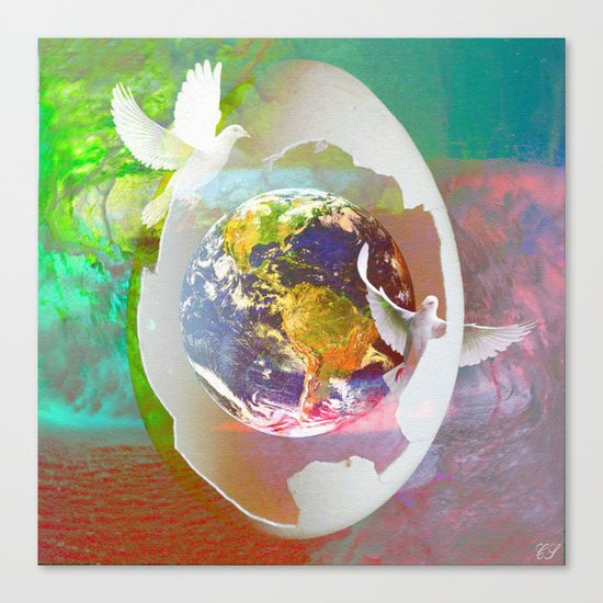 " You have a new message " Canvas Print