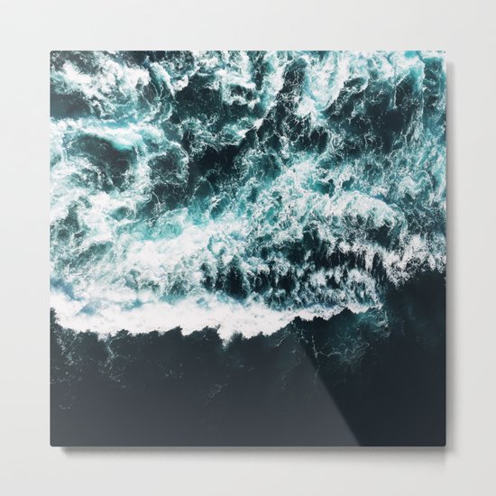 Oceanholic #society6 #decor #buyart Metal Print