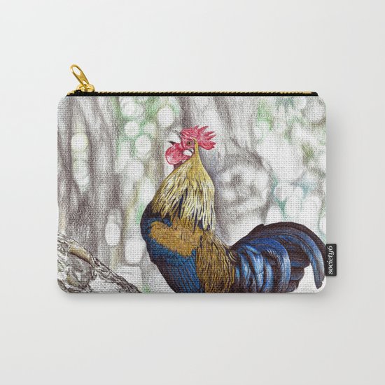 Red Junglefowl (Original Available for sale) Carry-All Pouch