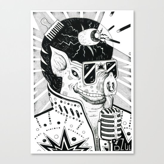 cerdo soulero Canvas Print