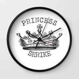 Princess Shrike Wall Clock