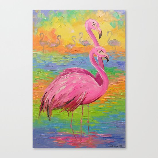 Flamingo Canvas Print