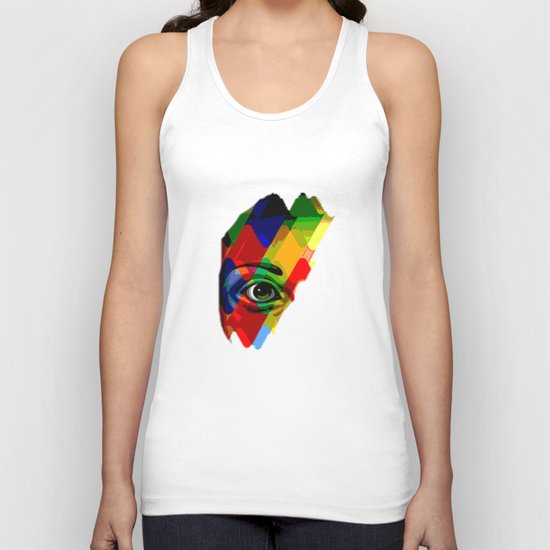 eye posterize Unisex Tank Top