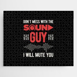 Funny Sound Engineer Jigsaw Puzzle