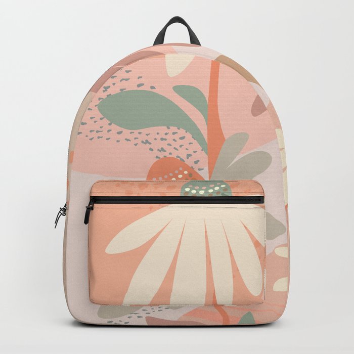 Floral Daisy Pattern - Wildflowers Garden Backpack