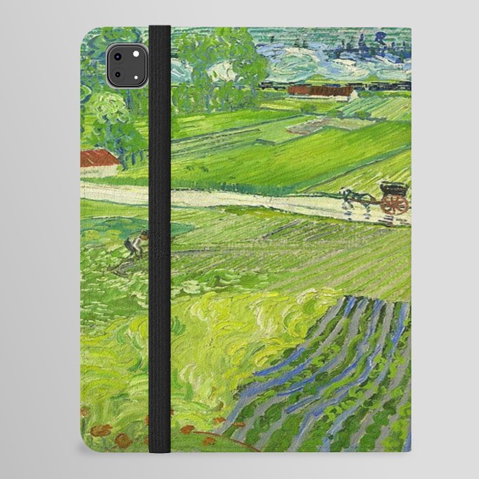 Vincent van Gogh Landscape at Auvers after Rain  iPad Folio Case