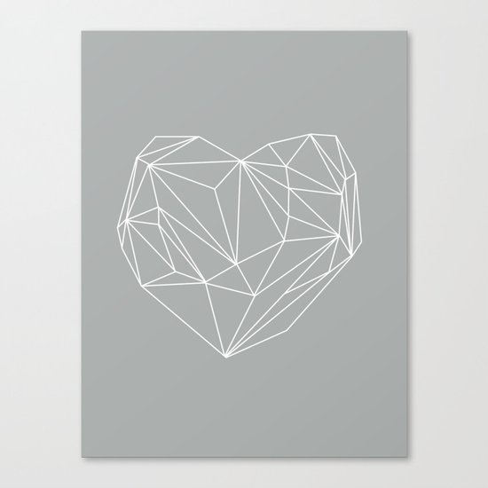 Heart Graphic 6 Canvas Print