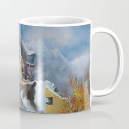 Castle up into the mountains Coffee Mug