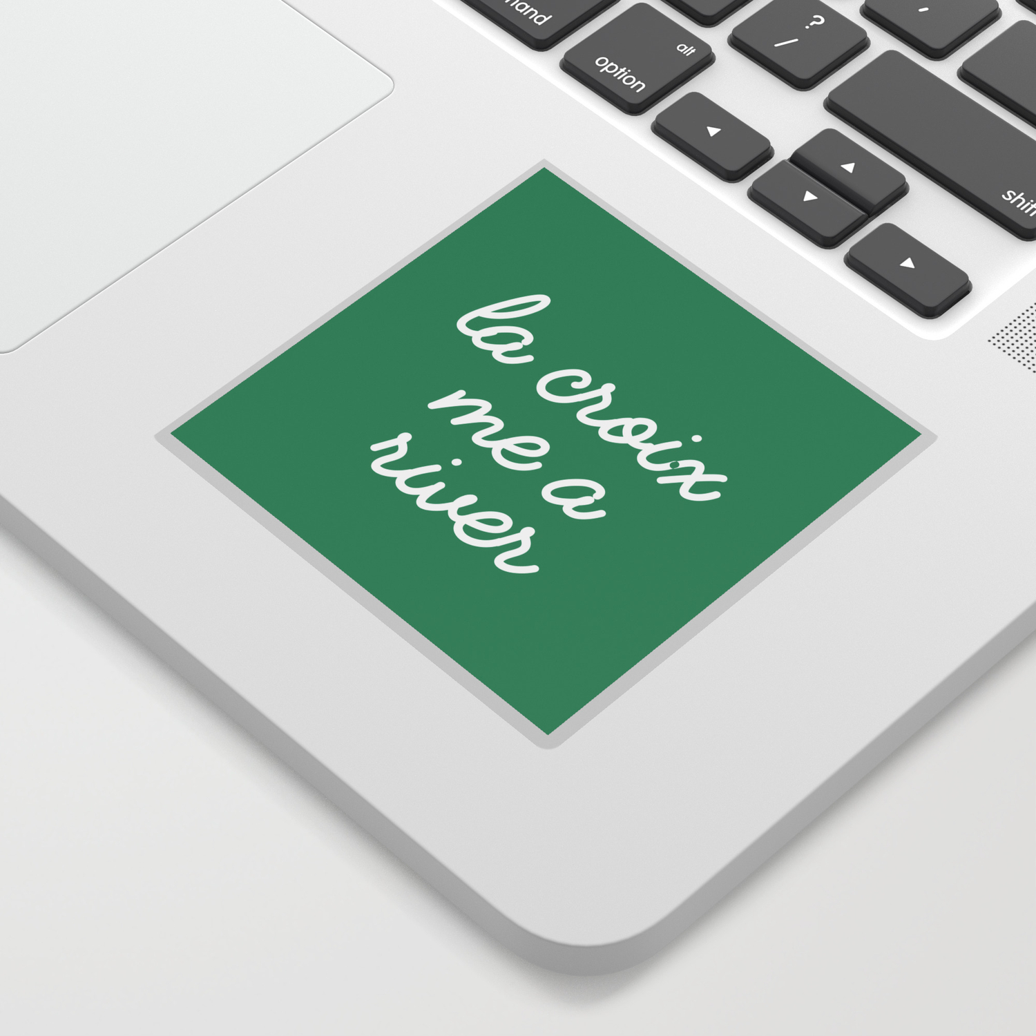 La Croix Me A River Sticker By Typeonerunner Society6