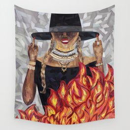 Okay Ladies, Now Let's Get in Formation Wall Tapestry