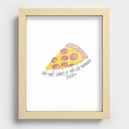 Eat Another Slice Recessed Framed Print