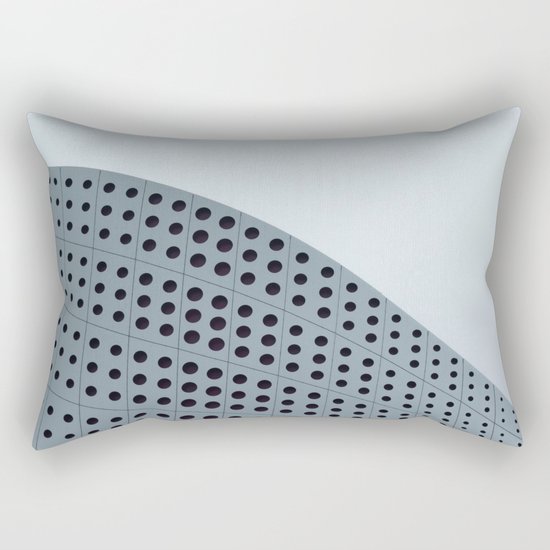 Echo grid Rectangular Pillow