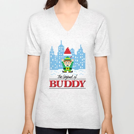 The Legend of Buddy Unisex V-Neck
