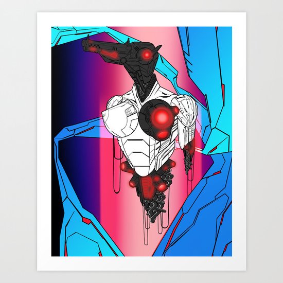 ULTRACRASH 5 Art Print