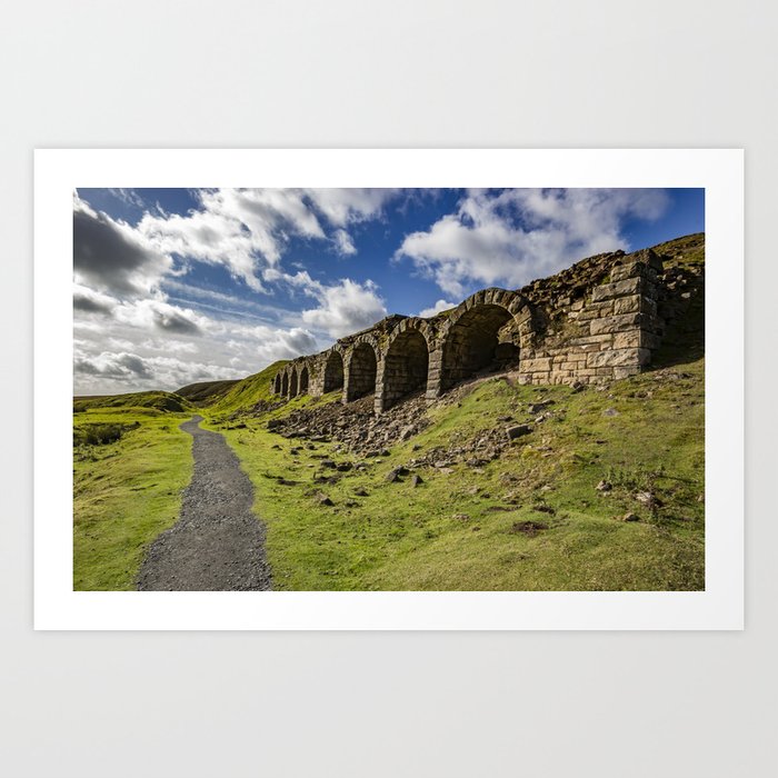 Rosedale ironstone kilns Art Print by grumpysayer Society6