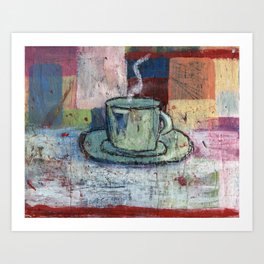 Up For a Cuppa Art Print