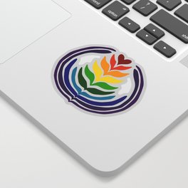 Rainbow 10 Stack Sticker